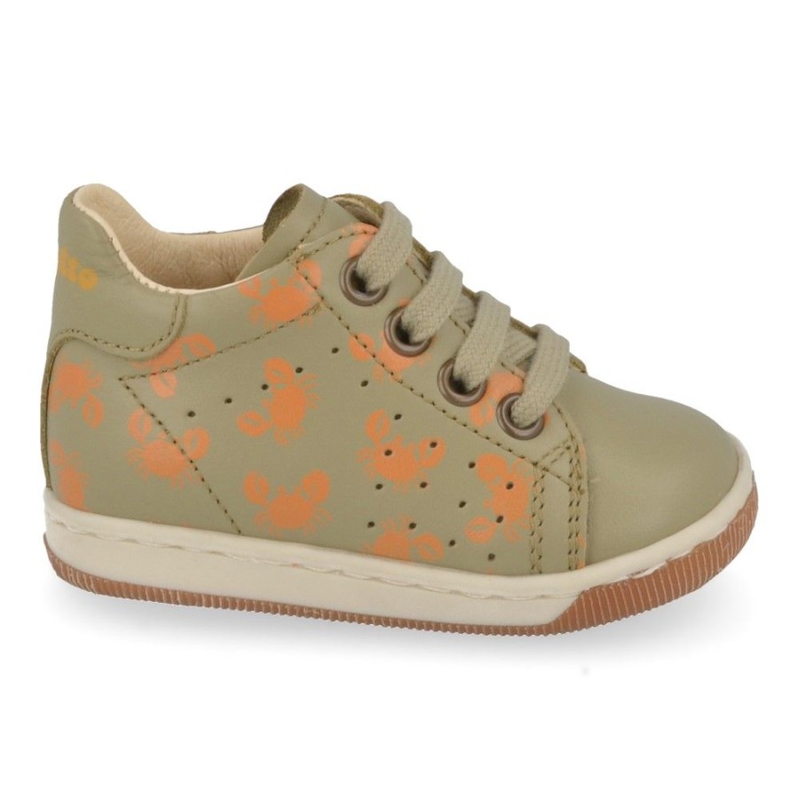 Children'S Shoes For Jongens collonil | Falcotto Sneakers Khaki Boys (Adam) - Junior Steps