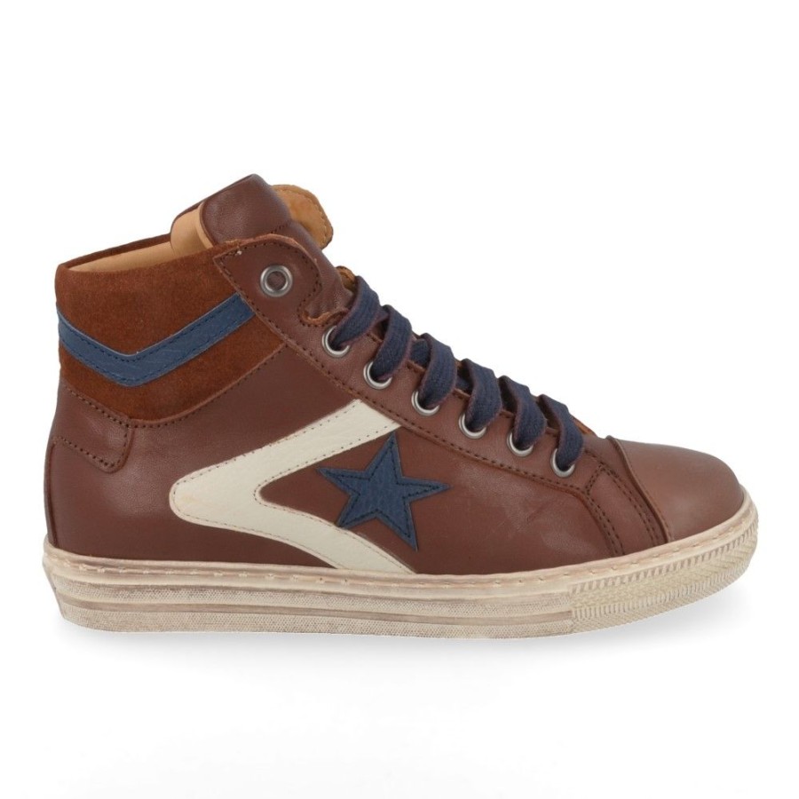 Children'S Shoes For Jongens shoeboy | Zecchino D'Oro Sneakers Cognac Boys (4426) - Junior Steps