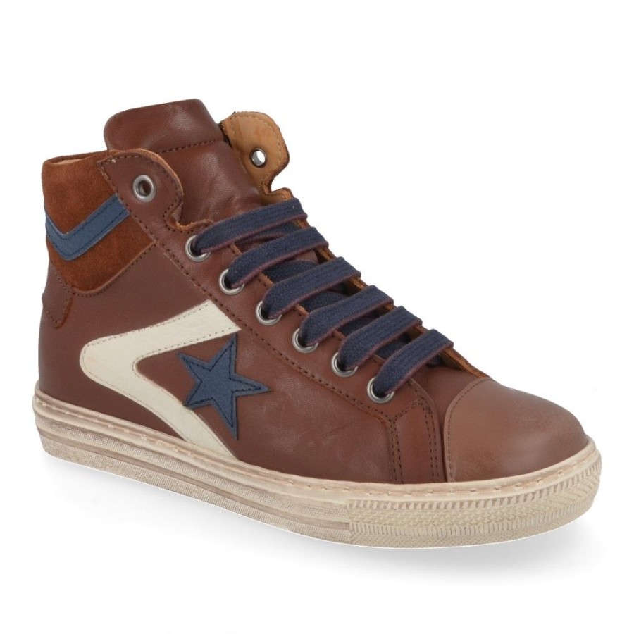 Children'S Shoes For Jongens shoeboy | Zecchino D'Oro Sneakers Cognac Boys (4426) - Junior Steps