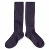 Accessories collegien | Collegien Knee Socks Anthracite (2950/C38) - Junior Steps