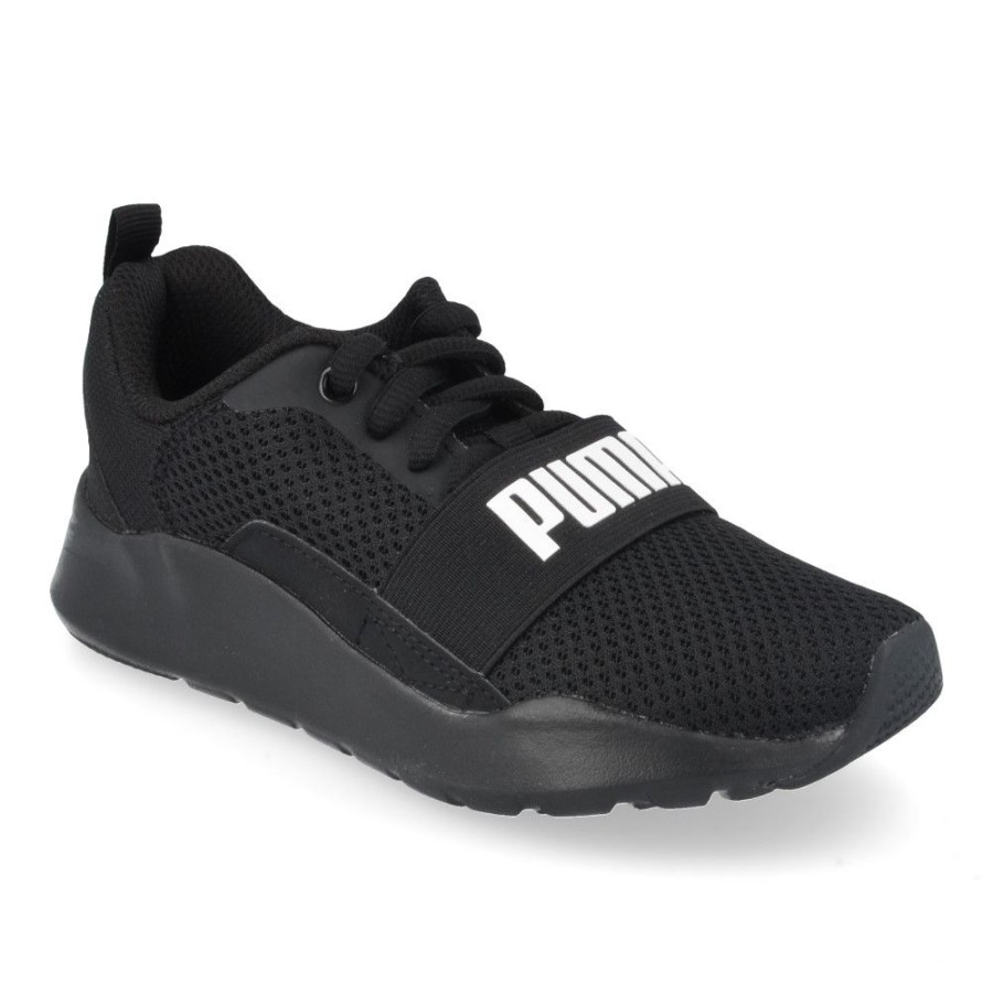 Children'S Shoes For Jongens puma | Puma Sports And Play Shoes Black Boys (366903/366901) - Junior Steps