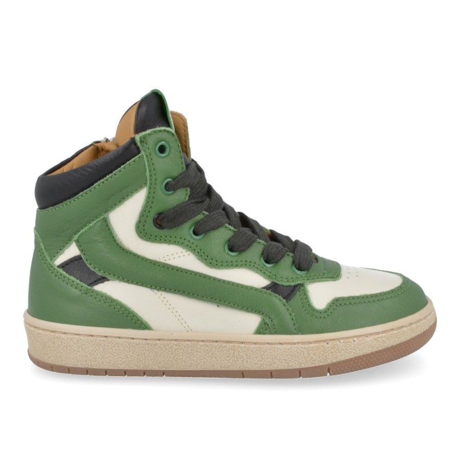 Children'S Shoes For Jongens stones and bones | Stones And Bones Sneakers Green Boys (Losot) - Junior Steps