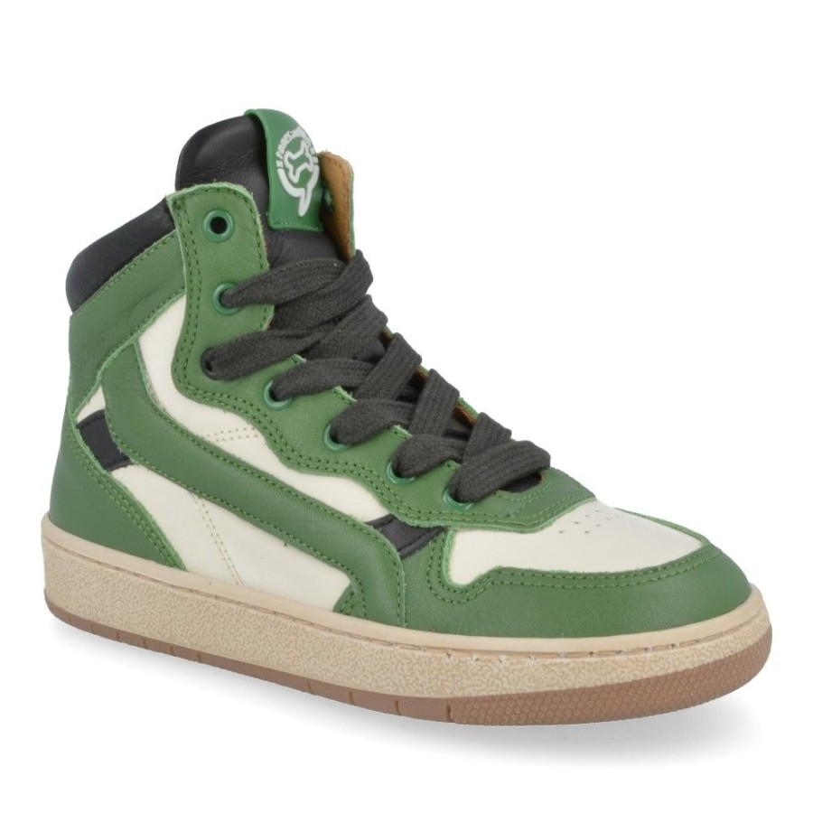 Children'S Shoes For Jongens stones and bones | Stones And Bones Sneakers Green Boys (Losot) - Junior Steps