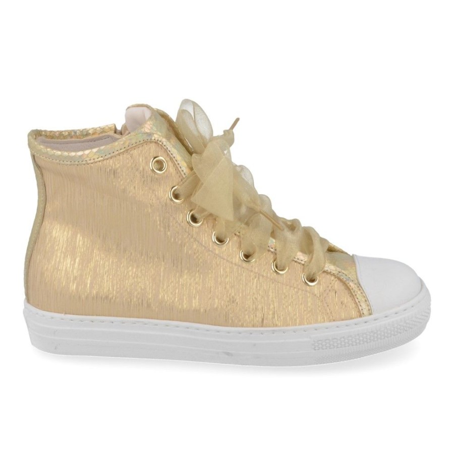 Children'S Shoes For Meisjes shoeboy | Zecchino D'Oro Sneakers Gold Girls (4483) - Junior Steps