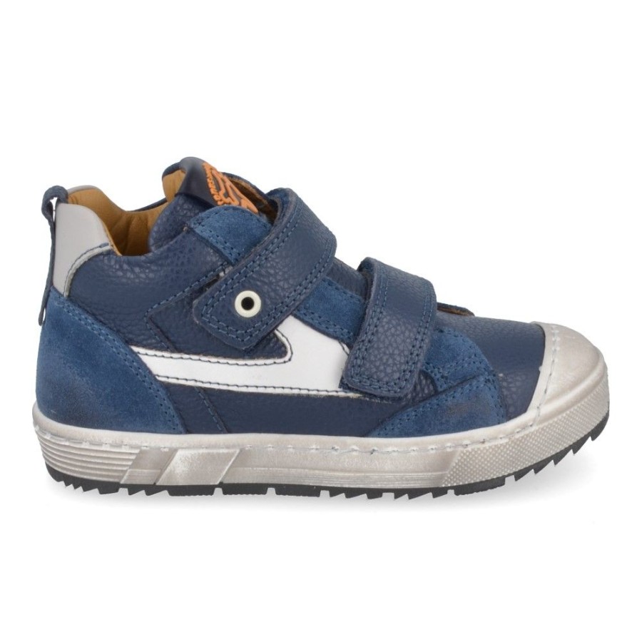 Children'S Shoes For Jongens stones and bones | Stones And Bones Sneakers Blue Boys (Goppi) - Junior Steps