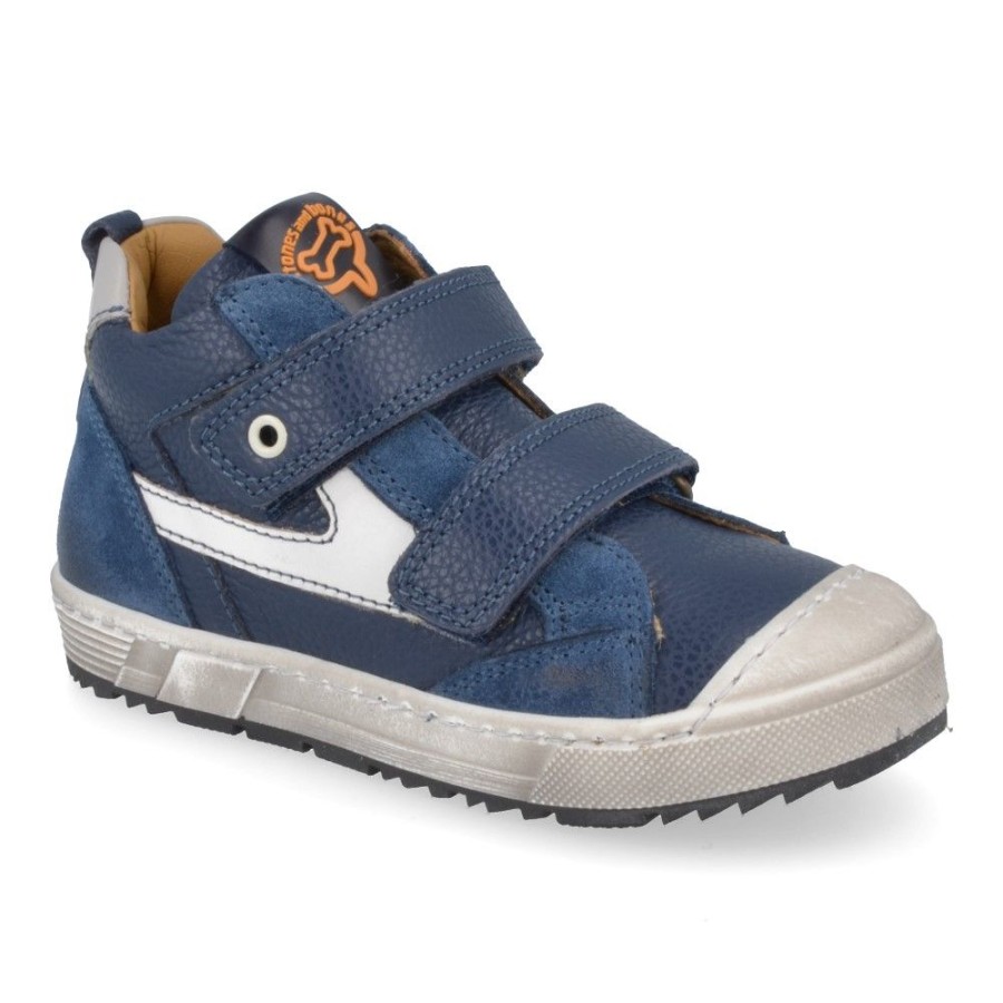 Children'S Shoes For Jongens stones and bones | Stones And Bones Sneakers Blue Boys (Goppi) - Junior Steps