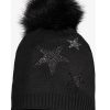 Accessories maximo | Maximo Hats Black Girls (13573-967576 /46) - Junior Steps