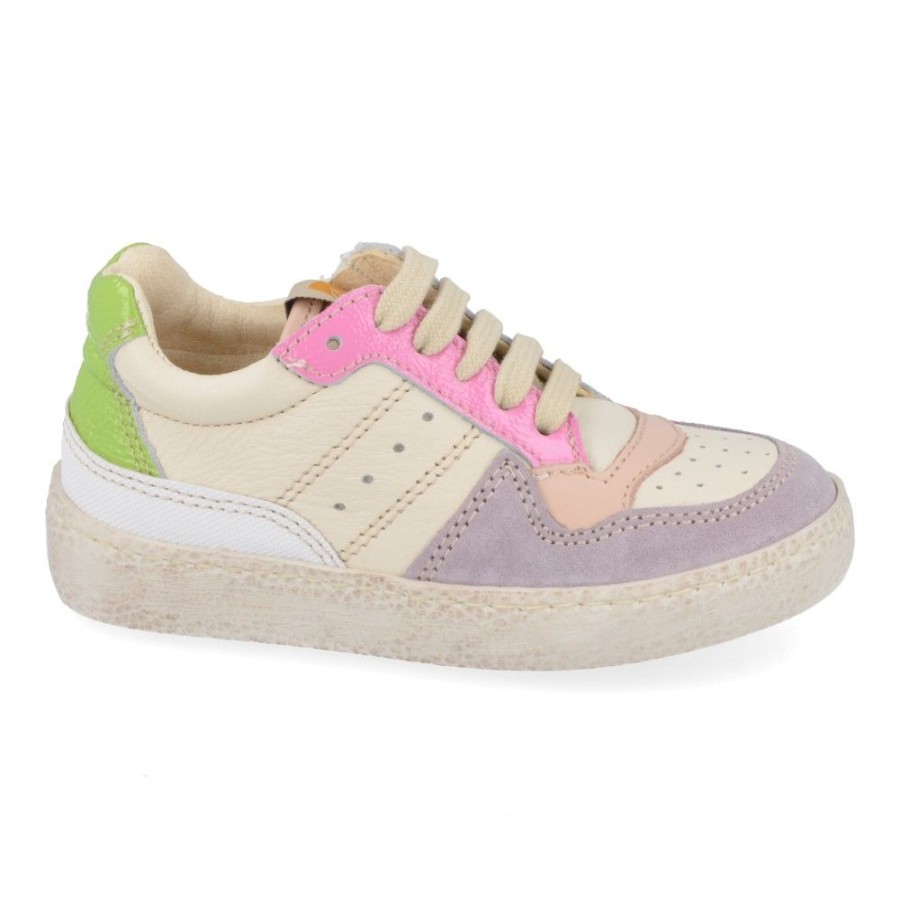 Children'S Shoes For Meisjes shoeboy | Ocra Sneakers Lila Girls (D405) - Junior Steps