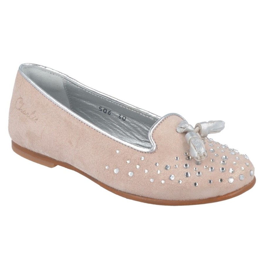 Children'S Shoes For Meisjes charlie | Charlie Ballerina Pink Girls (Ch506) - Junior Steps