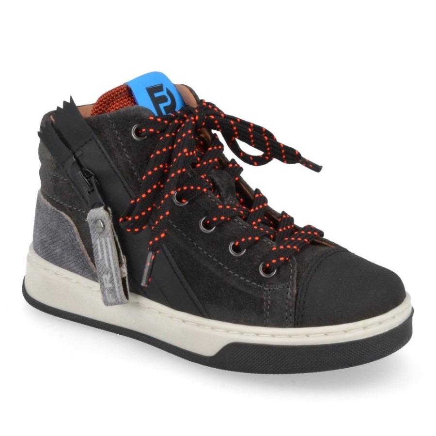 Children'S Shoes For Jongens franco romagnoli | Franco Romagnoli Sneakers Black Boys (3552F158) - Junior Steps