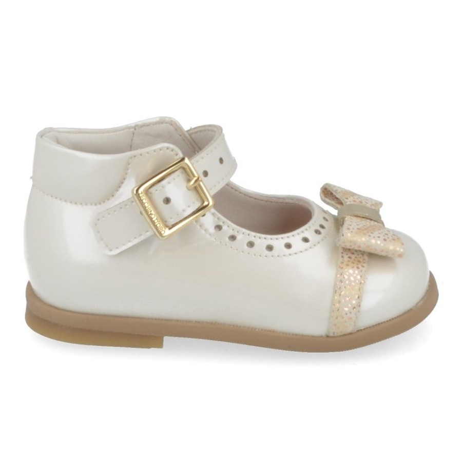 Children'S Shoes For Meisjes zecchino d'oro | Zecchino D'Oro Ballerina Wit Girls (1027) - Junior Steps