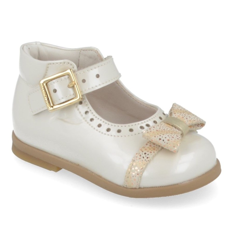 Children'S Shoes For Meisjes zecchino d'oro | Zecchino D'Oro Ballerina Wit Girls (1027) - Junior Steps