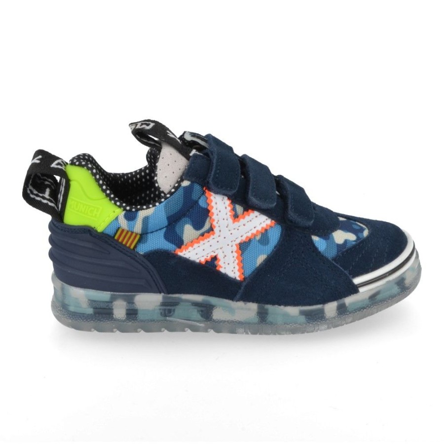 Children'S Shoes For Jongens munich | Munich Sneakers Blue Boys (1514287) - Junior Steps