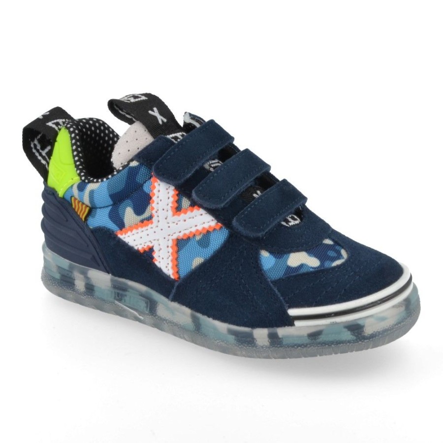 Children'S Shoes For Jongens munich | Munich Sneakers Blue Boys (1514287) - Junior Steps