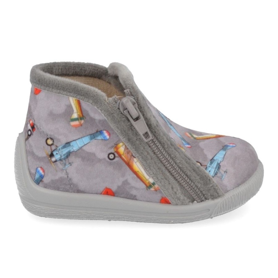 Children'S Shoes For Jongens bellamy | Bellamy Slippers Grey Boys (26740001) - Junior Steps