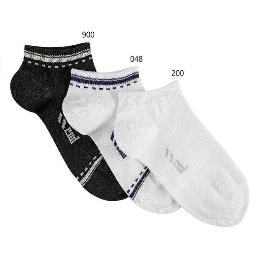 Accessories condor | Condor Sneaker Socks Wit (2.661/4 Col 200) - Junior Steps