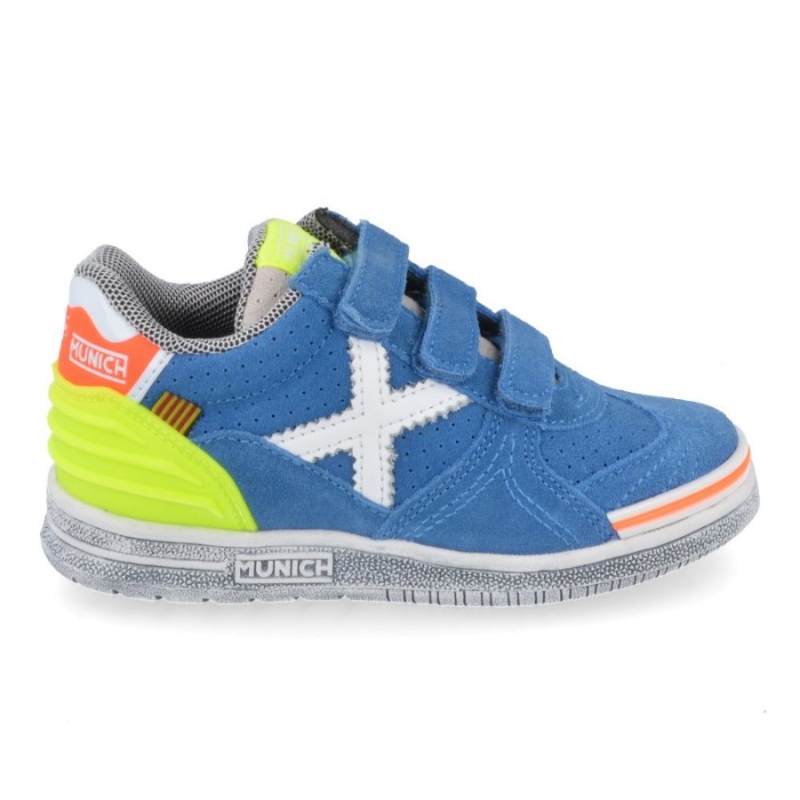 Children'S Shoes For Jongens munich | Munich Sneakers Blue Boys (1514302) - Junior Steps