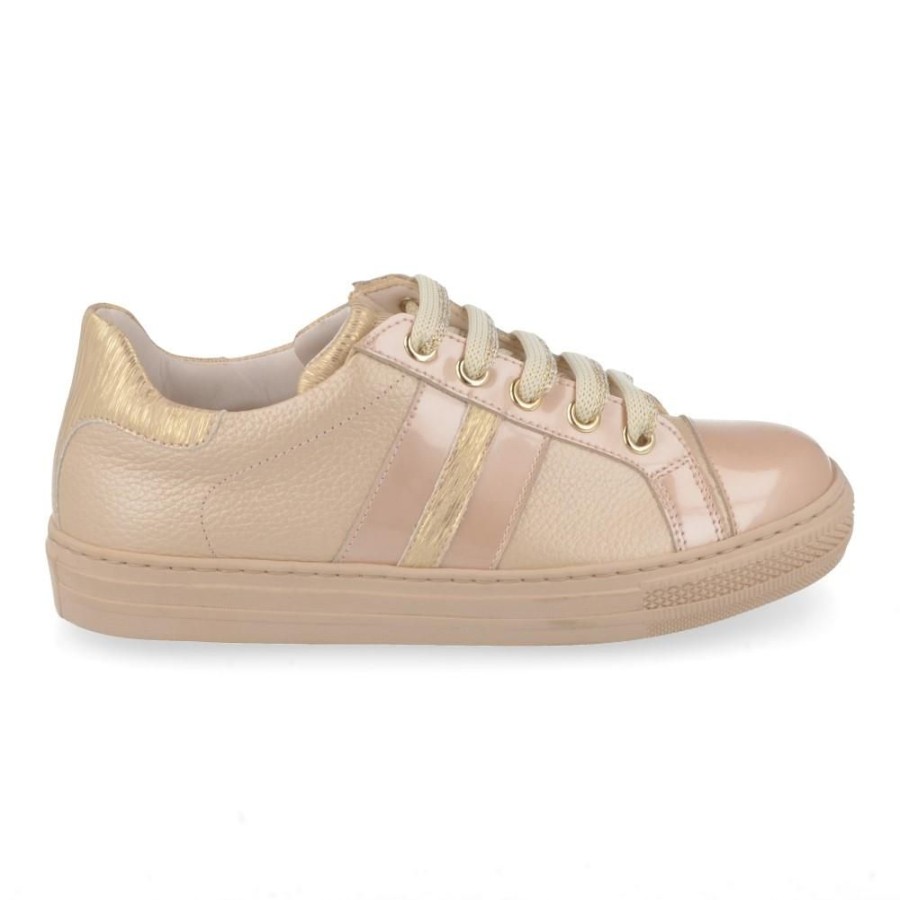 Children'S Shoes For Meisjes shoeboy | Zecchino D'Oro Sneakers Beige Girls (4495) - Junior Steps