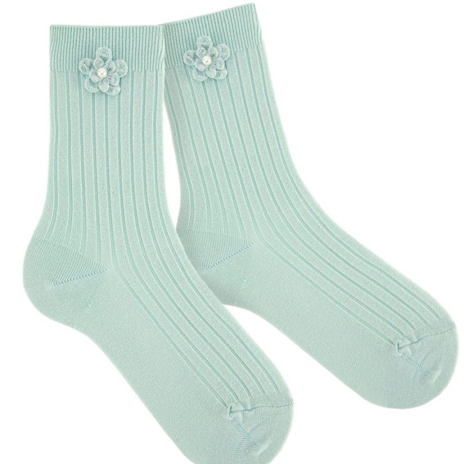 Accessories condor | Condor Socks Mint Girls (2.476/4 Col 495) - Junior Steps