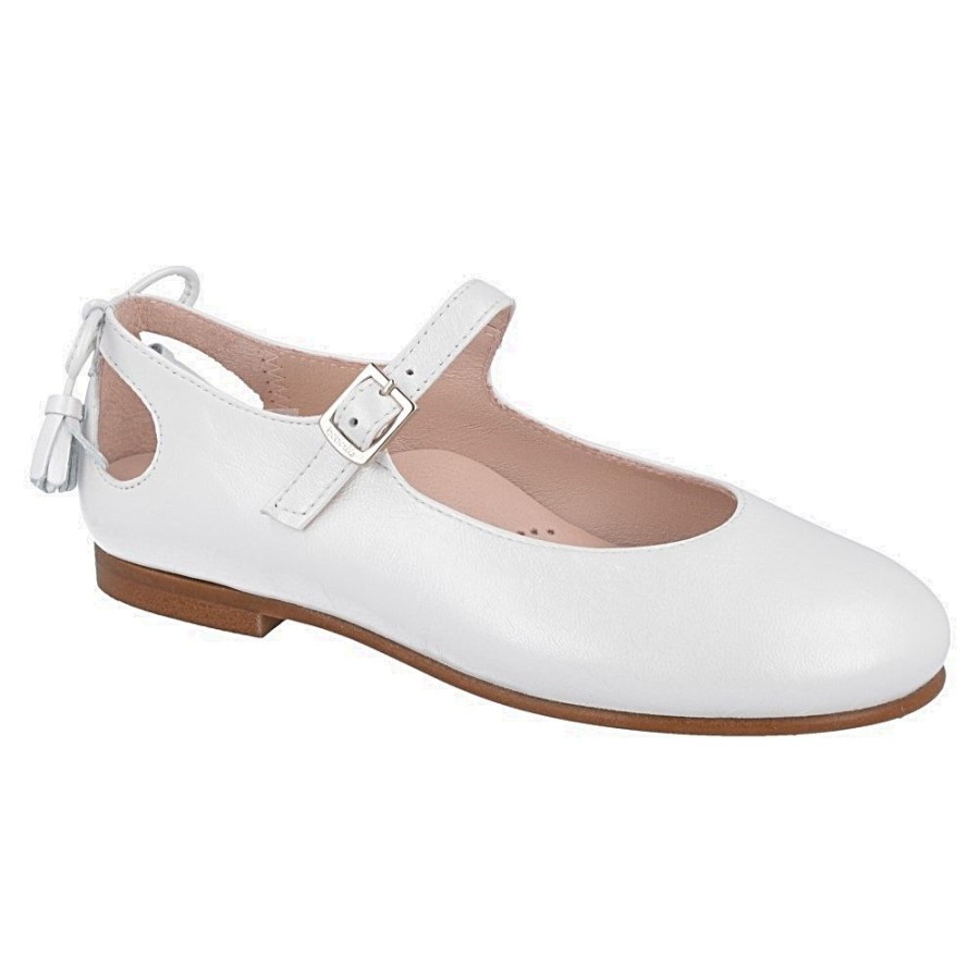 Children'S Shoes For Meisjes beberlis | Beberlis Ballerina Wit Girls (19657) - Junior Steps