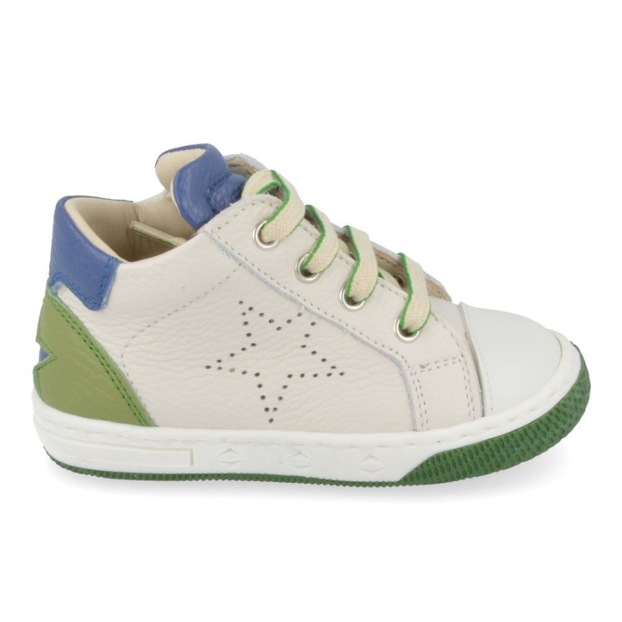 Children'S Shoes For Jongens zecchino d'oro | Zecchino D'Oro Sneakers Ecru Boys (N12-1111) - Junior Steps