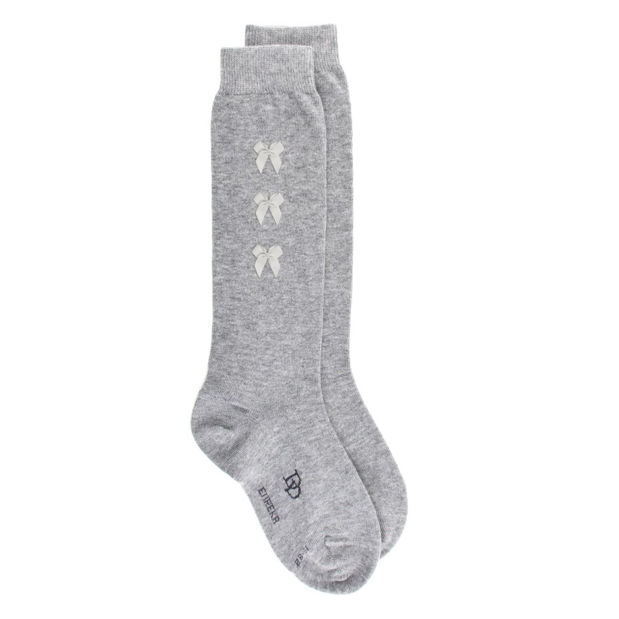 Accessories doré doré | Dore Dore Knee Socks Light Grey Girls (Ap116064/326) - Junior Steps