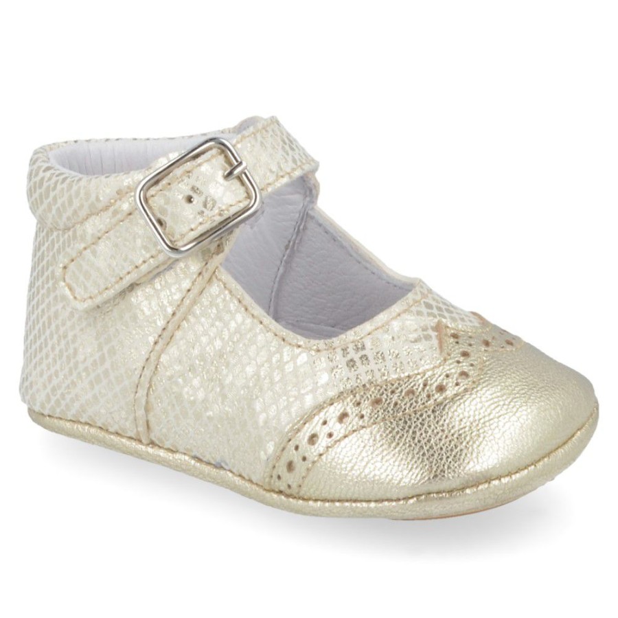 Children'S Shoes For Meisjes beberlis | Beberlis Baby Shoes Gold Girls (20818) - Junior Steps