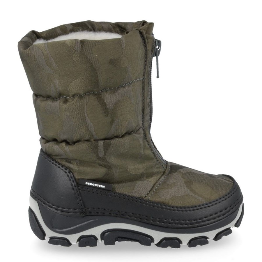 Children'S Shoes For Jongens shoeboy | Bergstein Snow Boots Khaki Boys (Bn 120) - Junior Steps