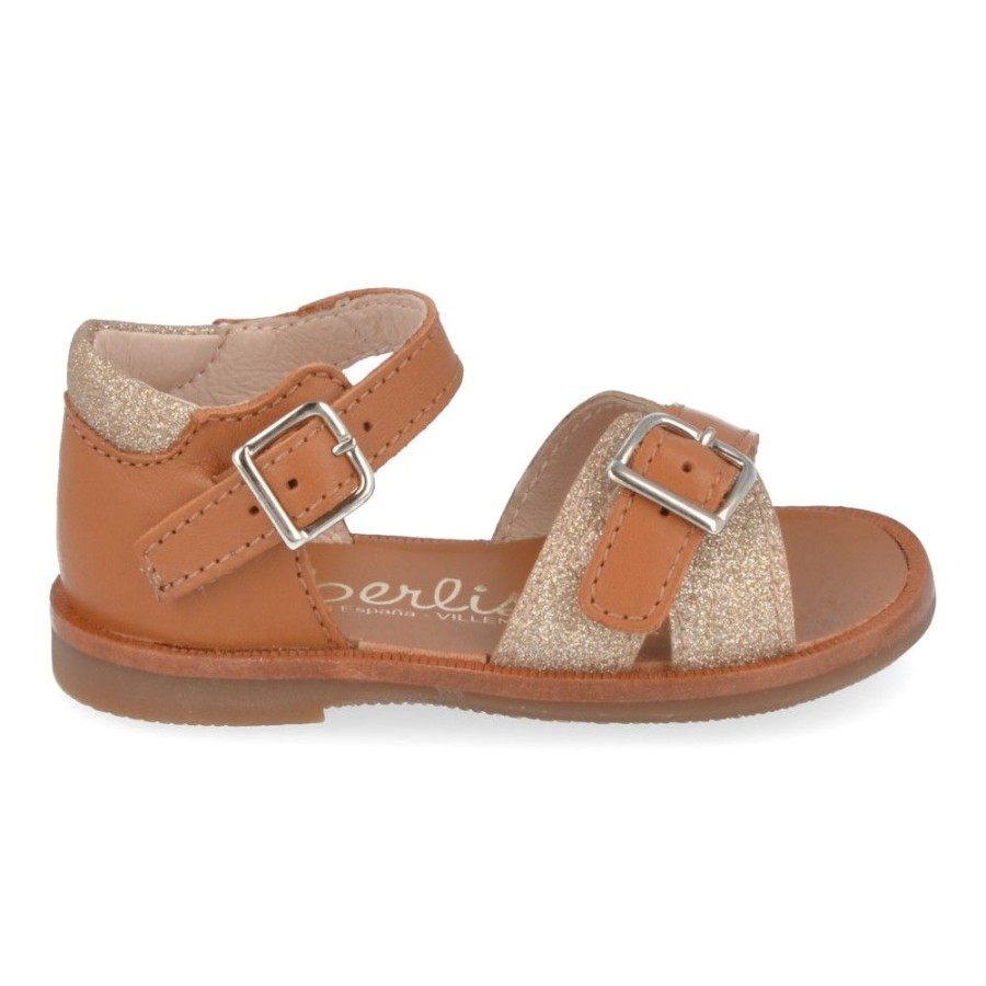 Children'S Shoes For Meisjes shoeboy | Beberlis Sandals Cognac Girls (22462-S23-B) - Junior Steps