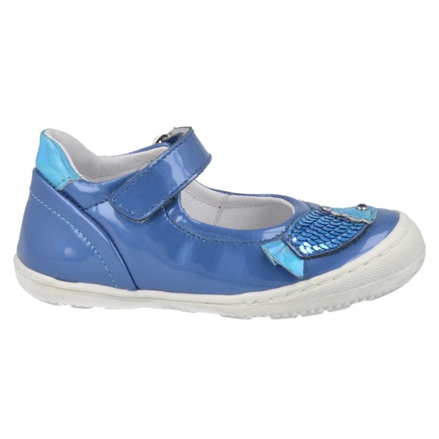 Children'S Shoes For Meisjes Romagnoli | Romagnoli Ballerina Blue Girls (8956) - Junior Steps