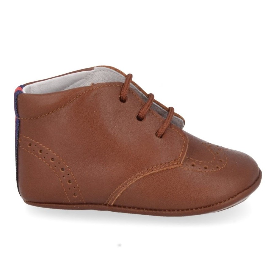 Children'S Shoes For Jongens Beberlis | Beberlis Baby Shoes Cognac Boys (Damiel) - Junior Steps