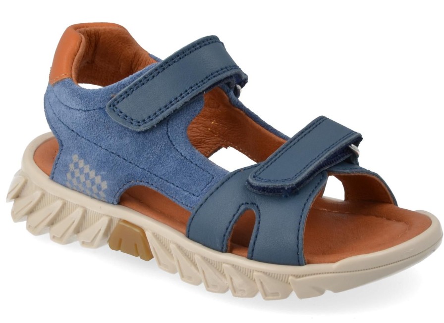 Children'S Shoes For Jongens romagnoli | Romagnoli Sandals Blue Boys (2730R602) - Junior Steps