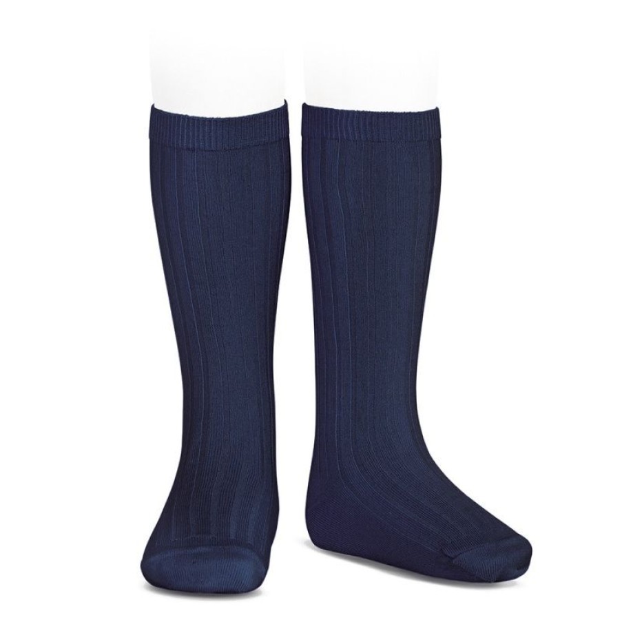 Accessories condor | Condor Knee Socks Blue (2.016/2 Col.480) - Junior Steps