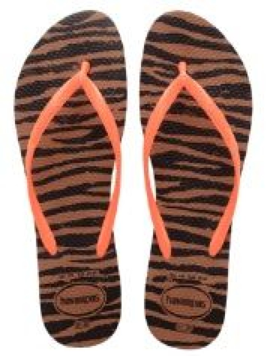 Children'S Shoes For Meisjes Havaianas | Havaianas Flip-Flops Orange Girls (4103352/9933) - Junior Steps