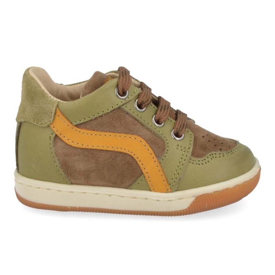 Children'S Shoes For Jongens falcotto | Falcotto Sneakers Khaki Boys (Abeia) - Junior Steps